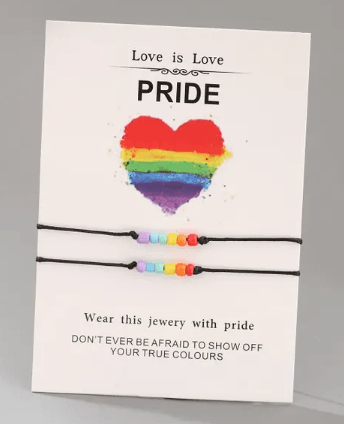 Pride Show Your Colors Beaded Bracelet - The Kindness Cause