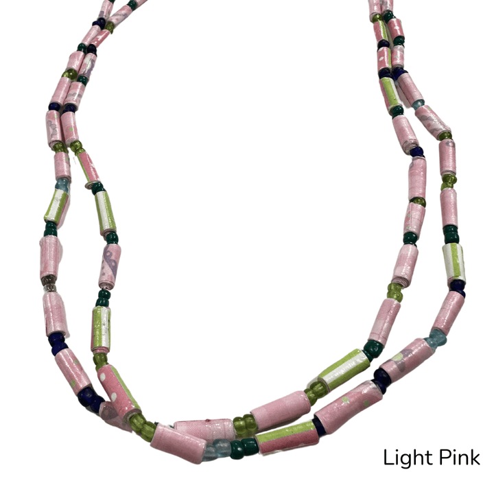 Refugee Made Paper Bead Necklaces - The Kindness Cause