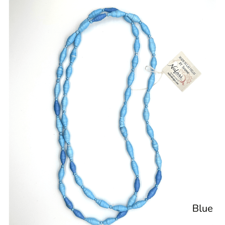 Refugee Made Paper Bead Necklaces - The Kindness Cause