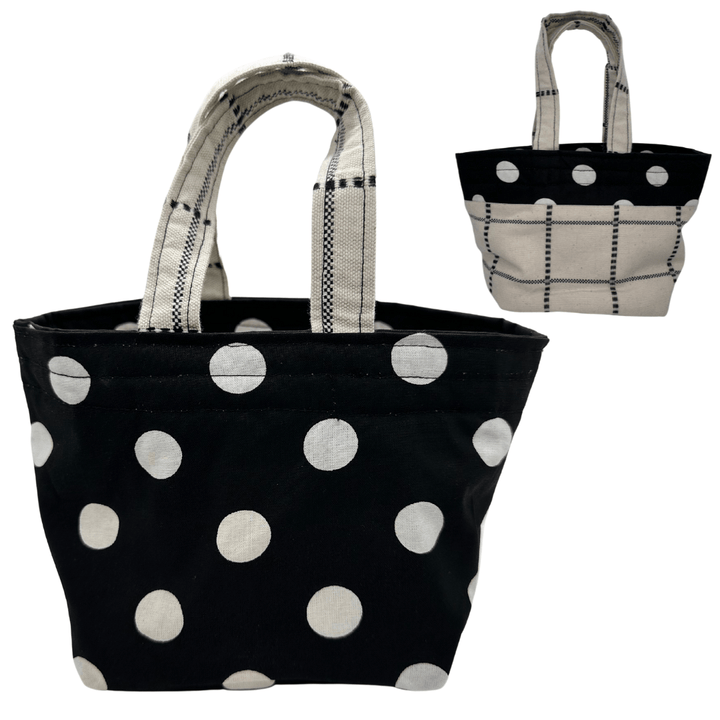 Refugee Made Reversible Small Fabric Gift Bag - The Kindness Cause
