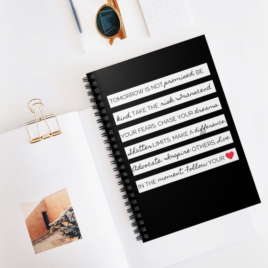 Rules to Live By Spiral Notebook - The Kindness Cause