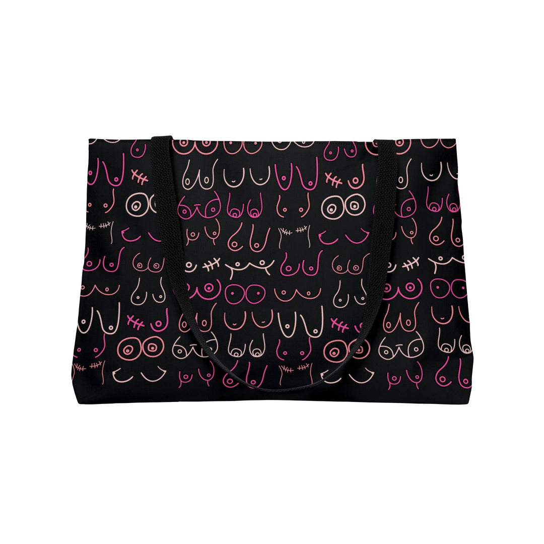 Save The Tatas Large Breast Cancer Awareness Tote Bag - The Kindness Cause