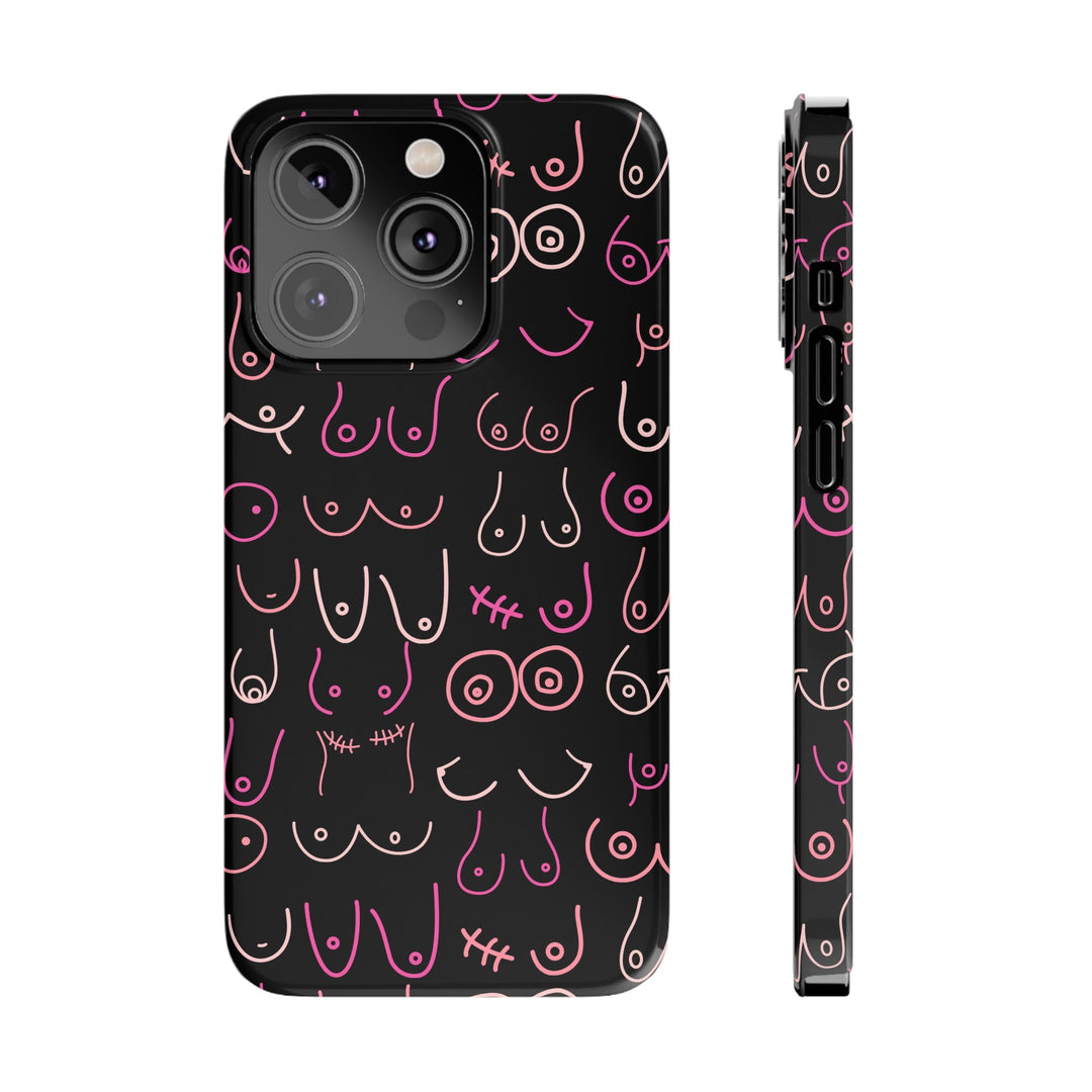 Save The Tatas Slim Phone Cases - The Kindness Cause