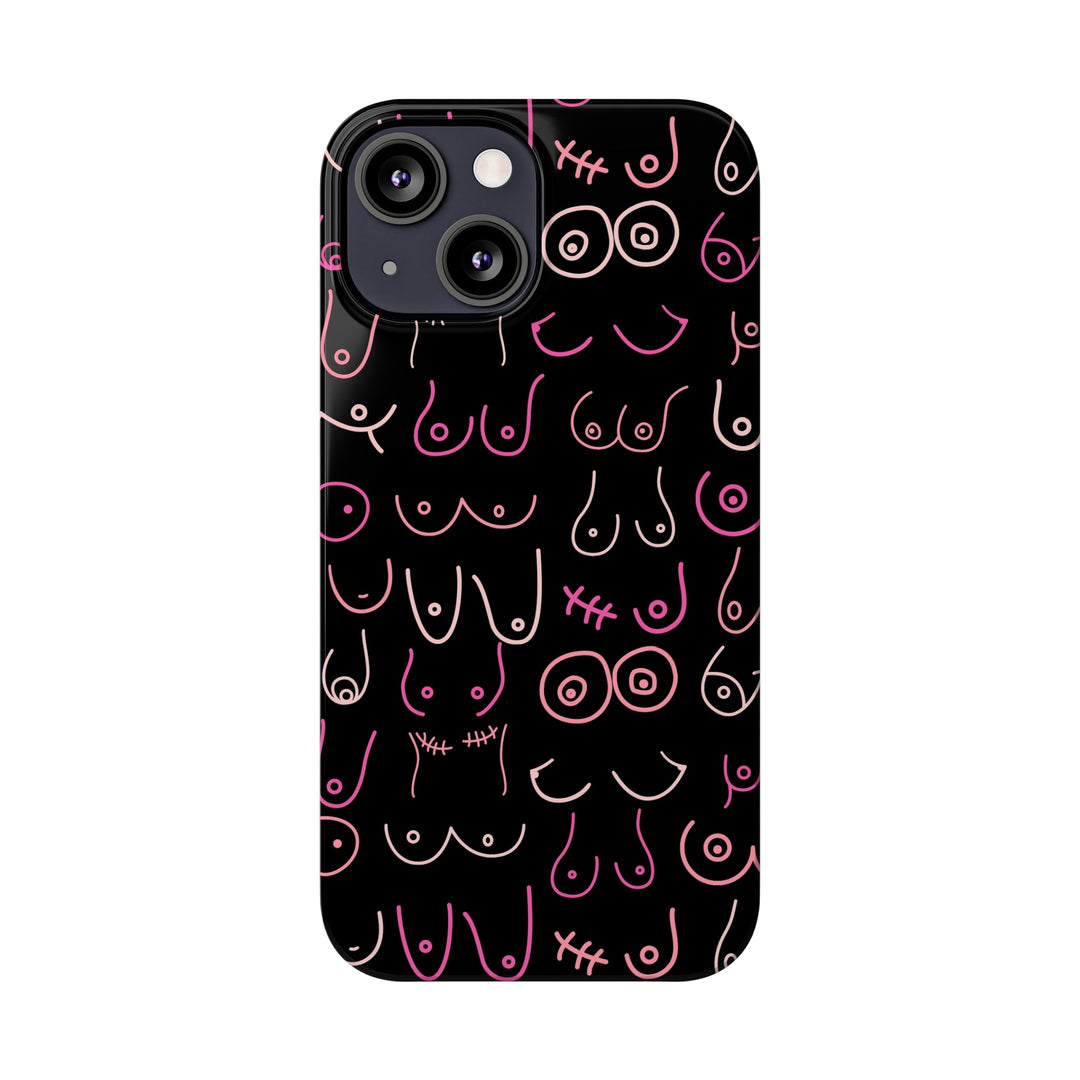 Save The Tatas Slim Phone Cases - The Kindness Cause