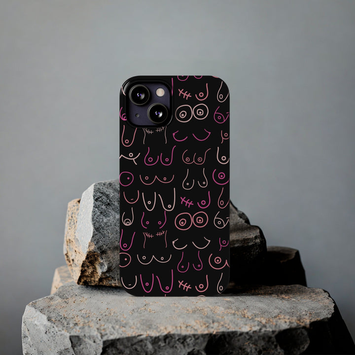 Save The Tatas Slim Phone Cases - The Kindness Cause