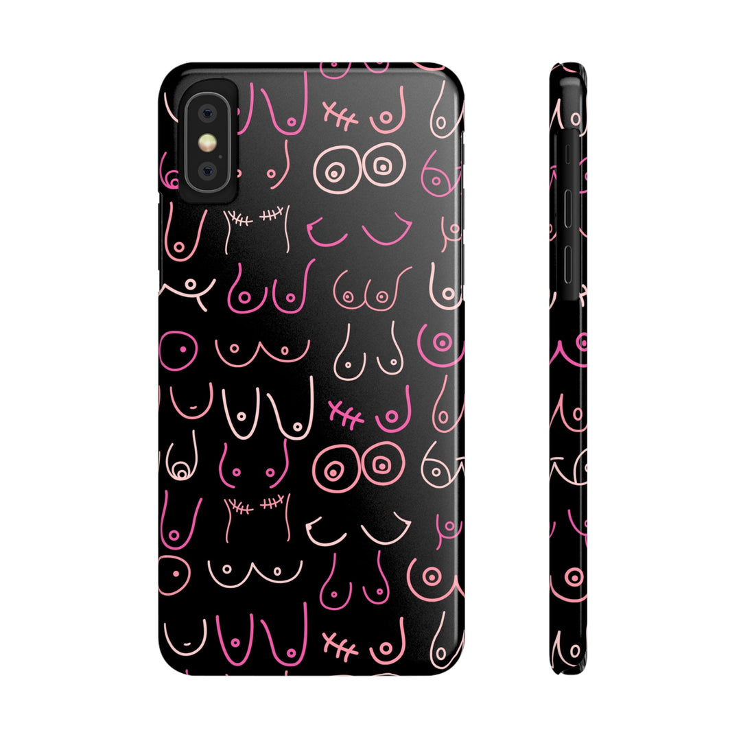 Save The Tatas Slim Phone Cases - The Kindness Cause