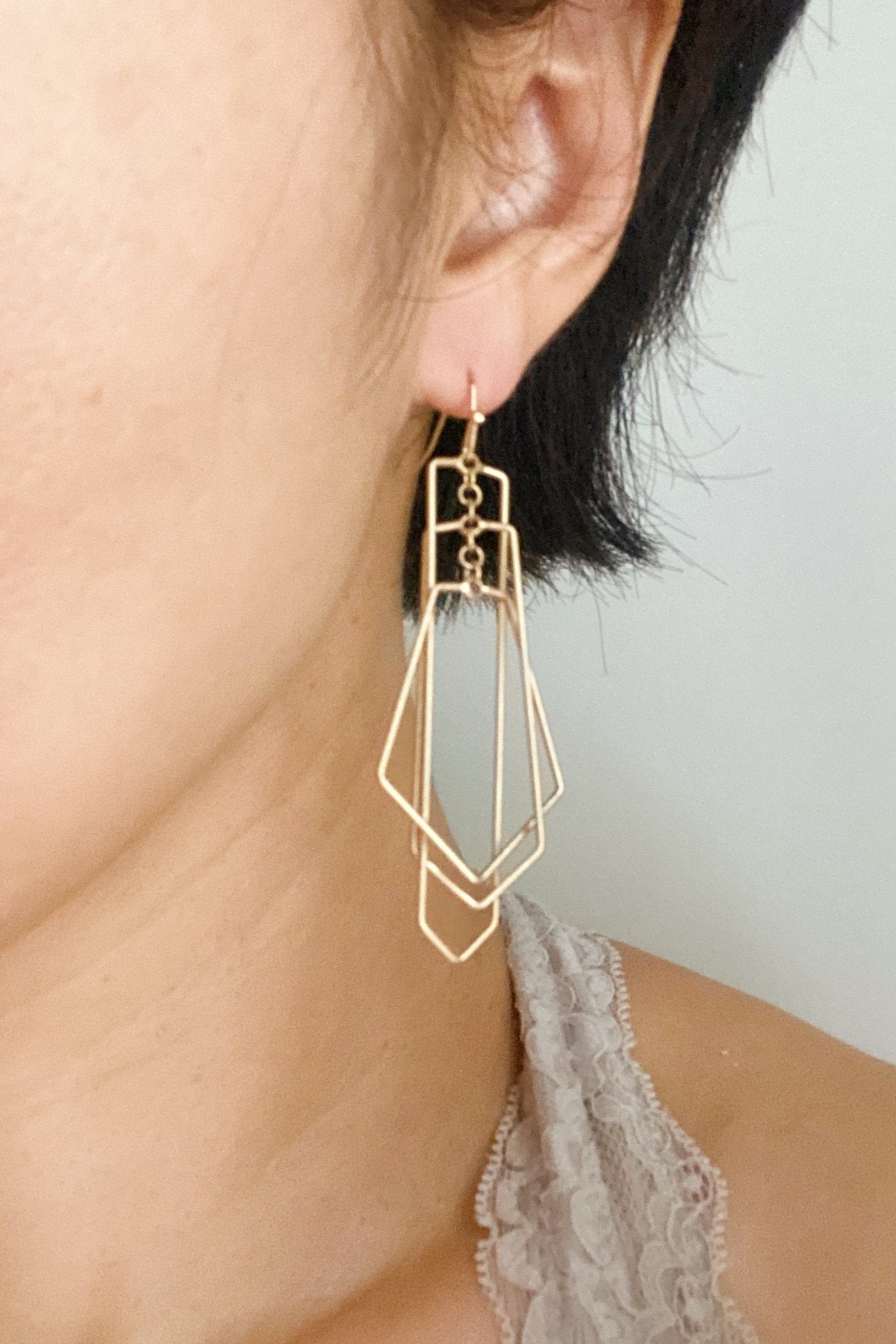 Shapes Overlay Earrings - The Kindness Cause