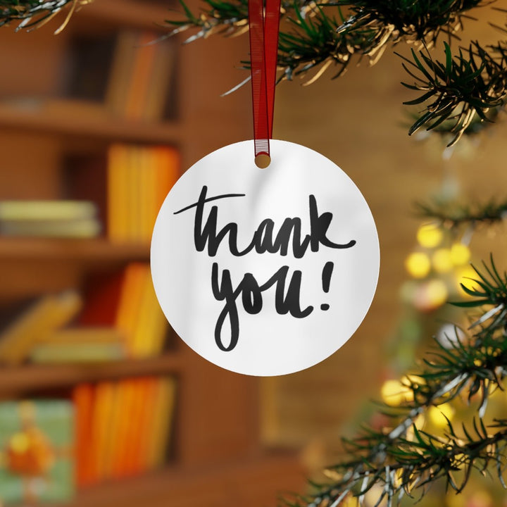 Thank You Metal Keepsake &amp; Ornament - The Kindness Cause