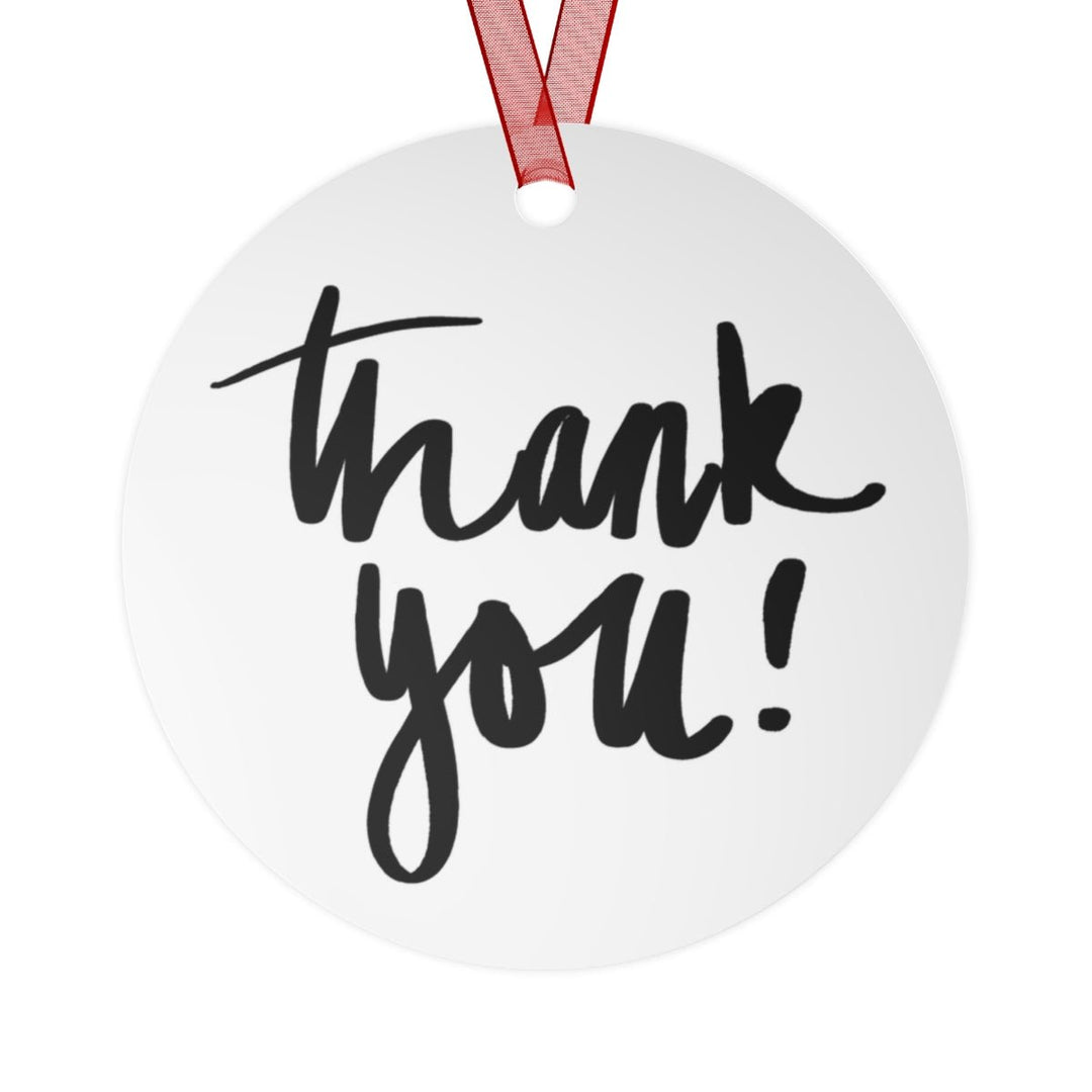 Thank You Metal Keepsake &amp; Ornament - The Kindness Cause