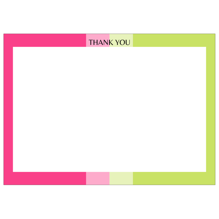 Thank You Set of 10 Flat Notecards with Envelopes - The Kindness Cause