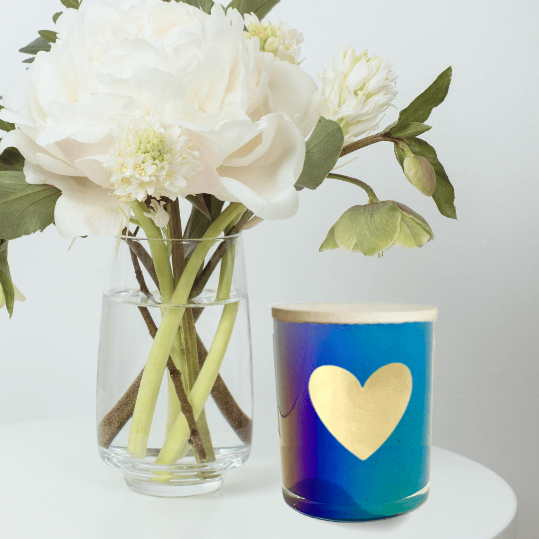 The Kindness Candle - High Tide 7.5 oz Iridescent Candle - The Kindness Cause