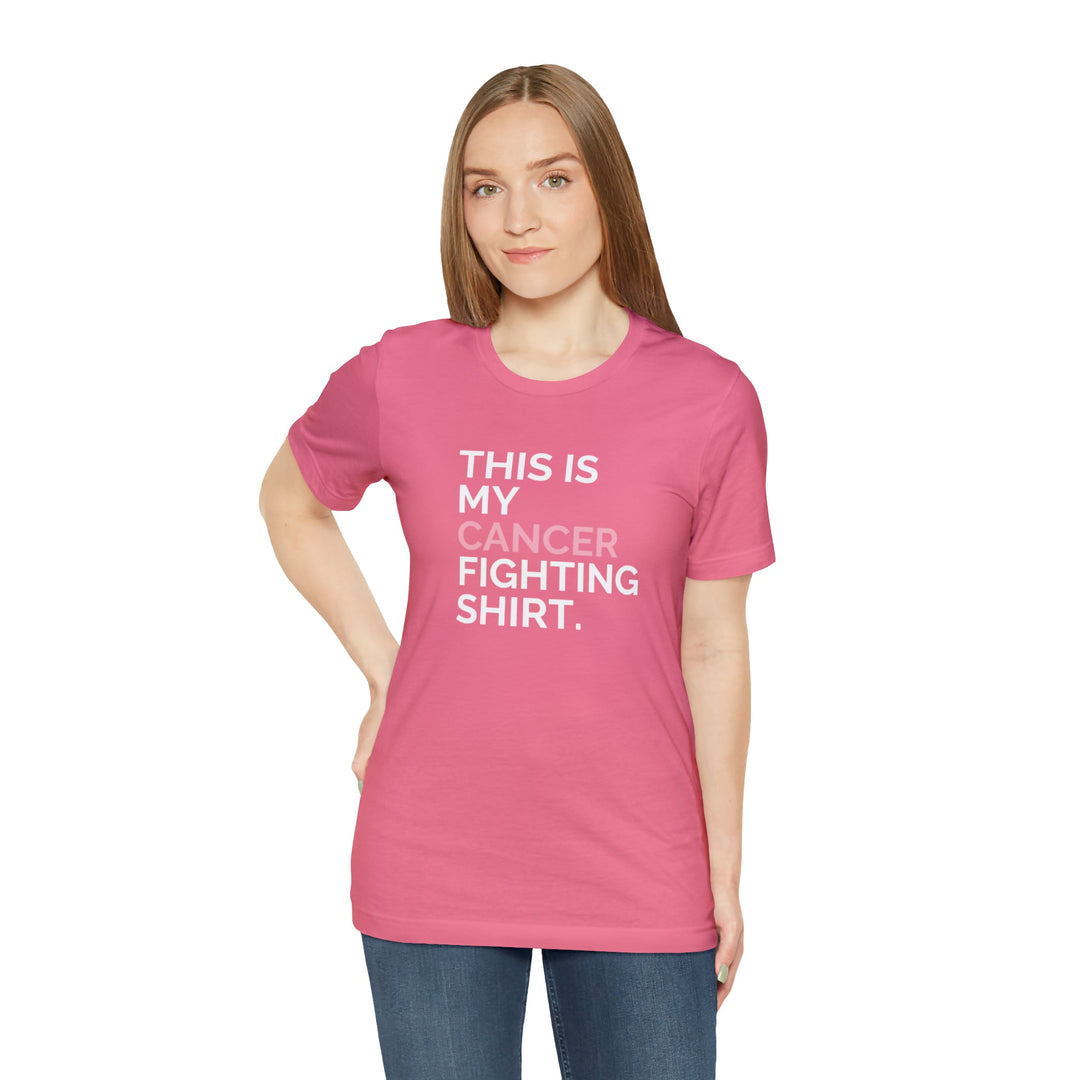 This is My Cancer Fighting Shirt Unisex Jersey Short Sleeve Tee - The Kindness Cause