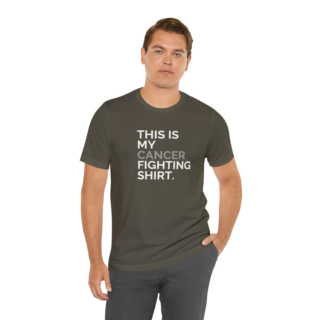 This is My Cancer Fighting Shirt Unisex Jersey Short Sleeve Tee - The Kindness Cause