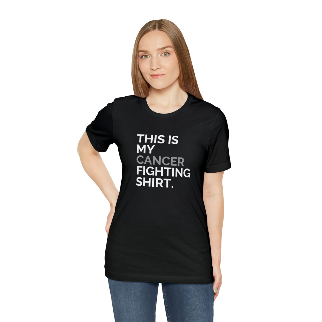 This is My Cancer Fighting Shirt Unisex Jersey Short Sleeve Tee - The Kindness Cause