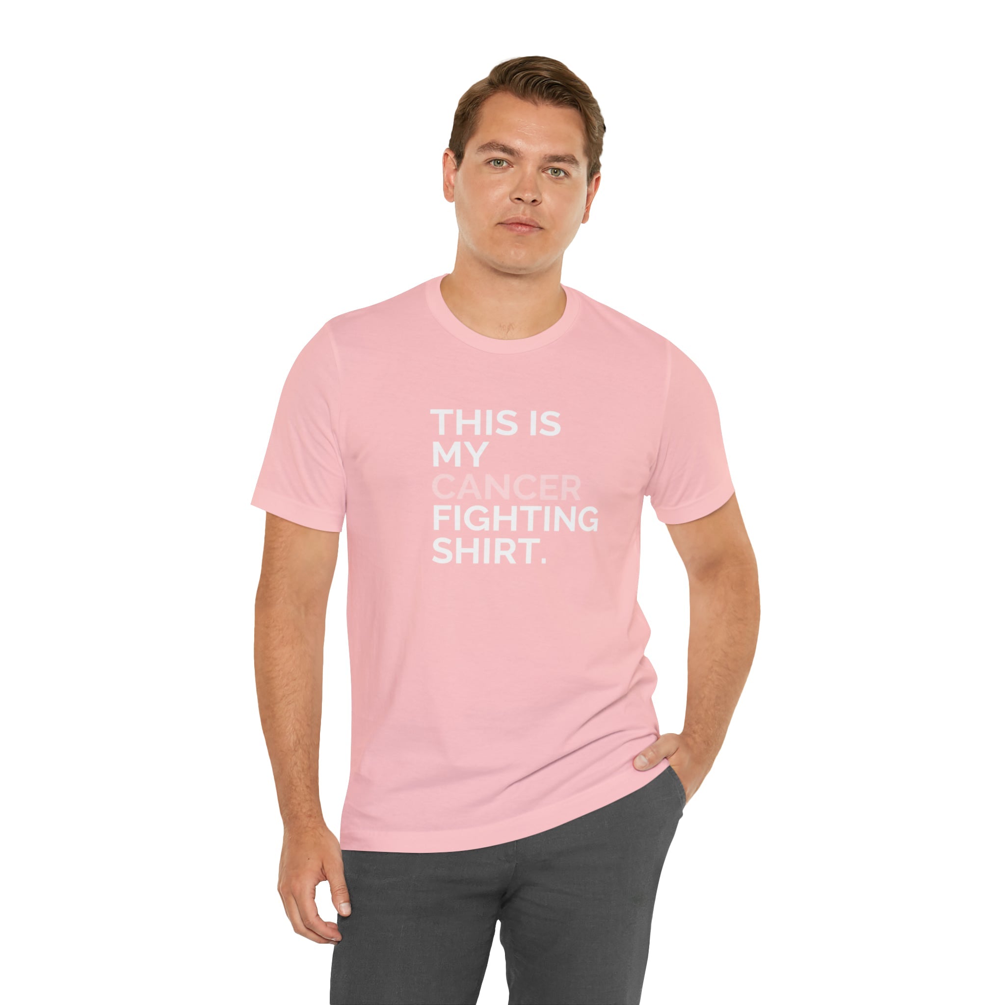 This is My Cancer Fighting Shirt Unisex Jersey Short Sleeve Tee - The Kindness Cause