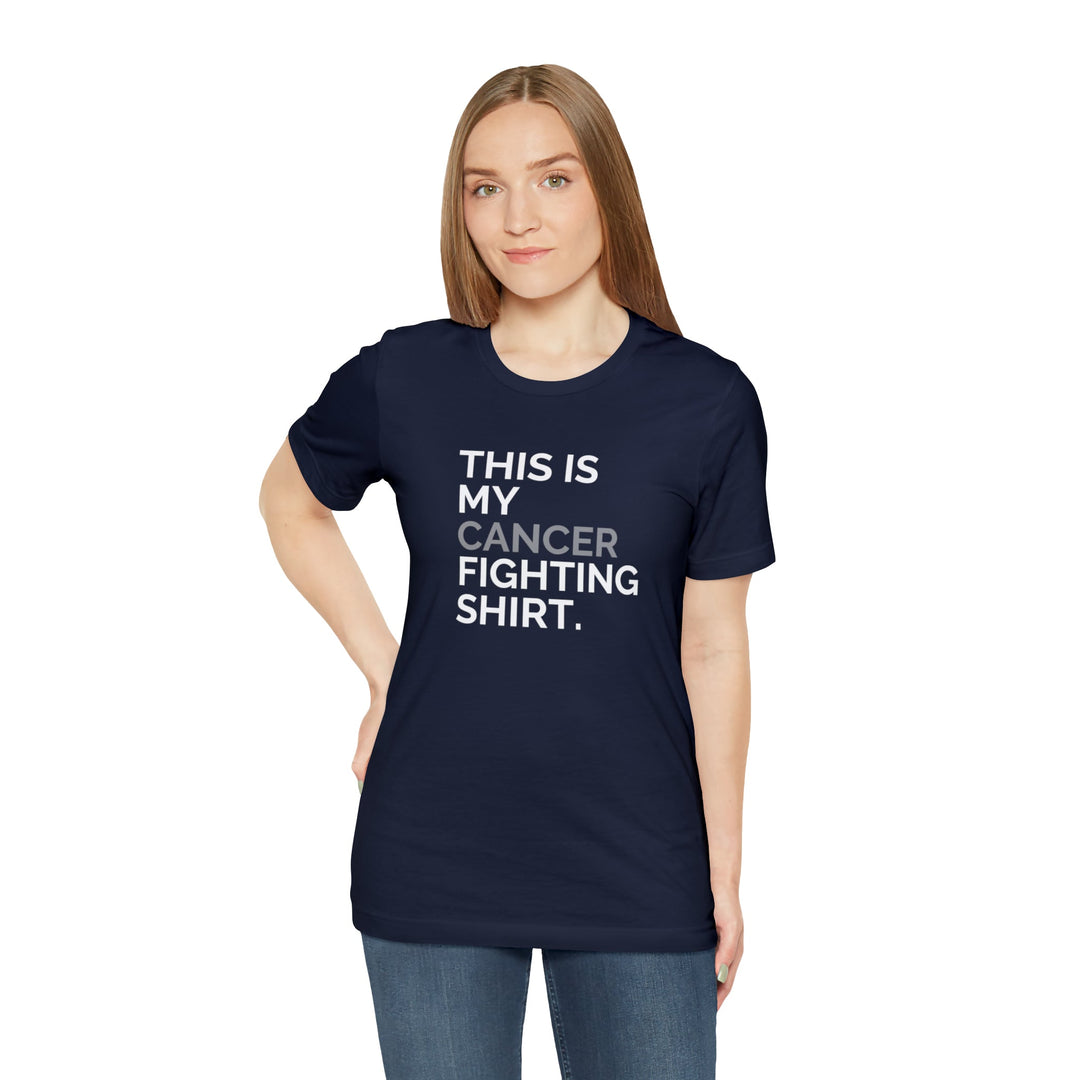 This is My Cancer Fighting Shirt Unisex Jersey Short Sleeve Tee - The Kindness Cause