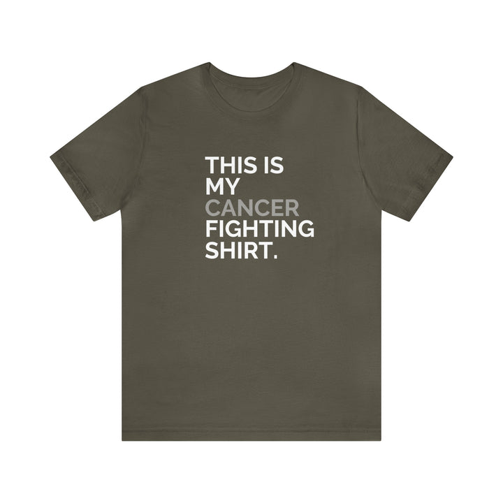 This is My Cancer Fighting Shirt Unisex Jersey Short Sleeve Tee - The Kindness Cause