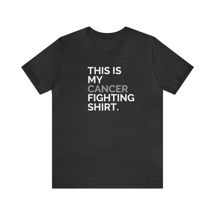 This is My Cancer Fighting Shirt Unisex Jersey Short Sleeve Tee - The Kindness Cause