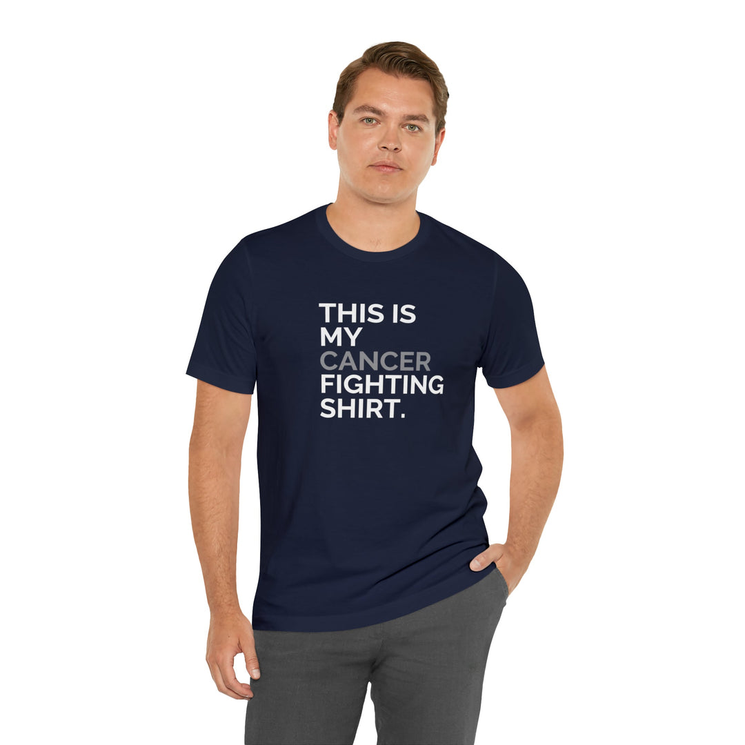 This is My Cancer Fighting Shirt Unisex Jersey Short Sleeve Tee - The Kindness Cause