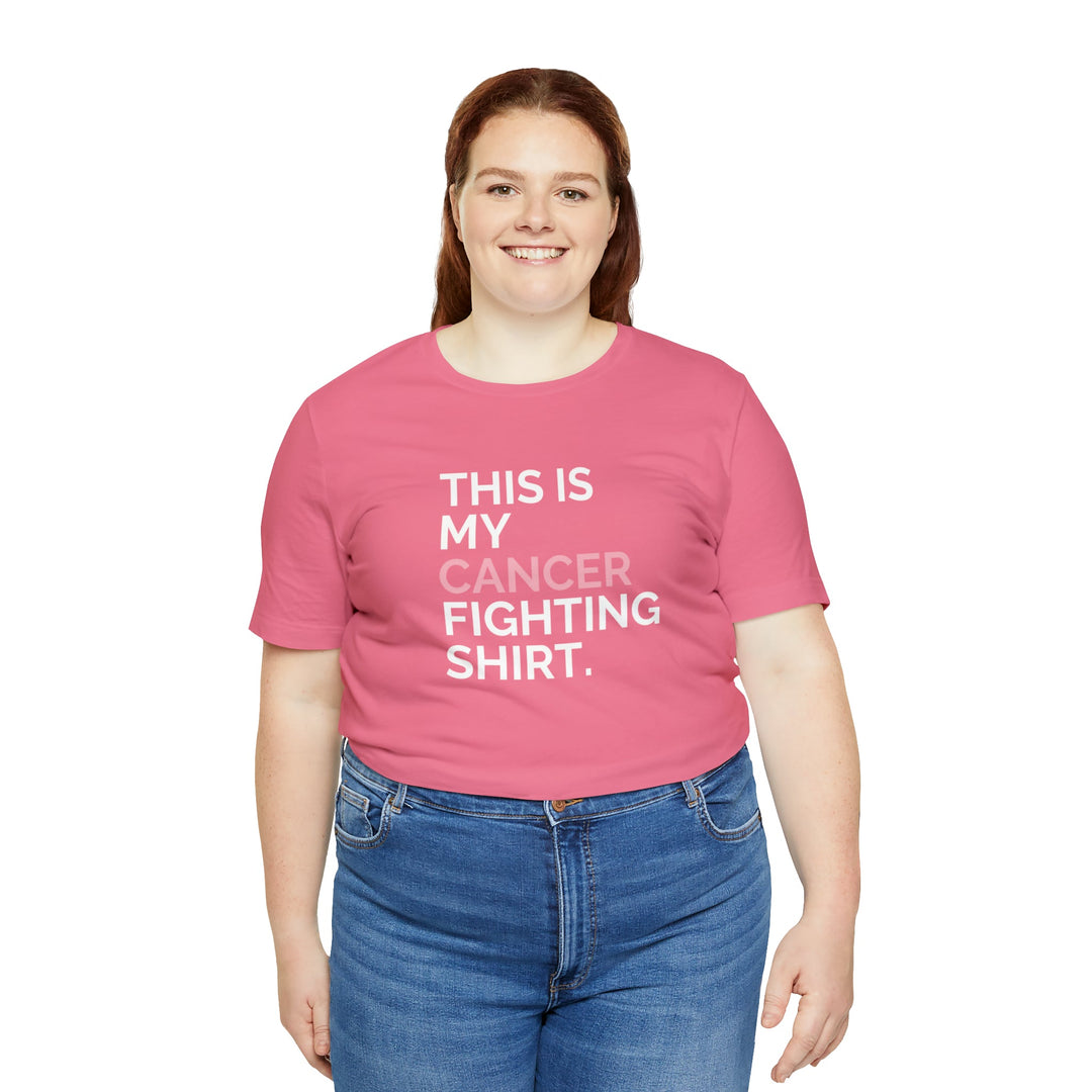 This is My Cancer Fighting Shirt Unisex Jersey Short Sleeve Tee - The Kindness Cause