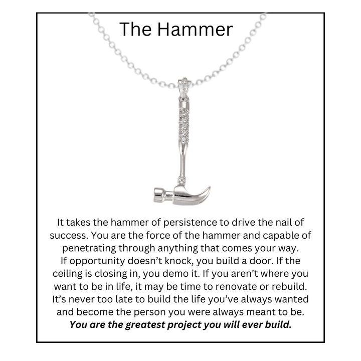 Tools For Success- The Hammer Necklace - The Kindness Cause