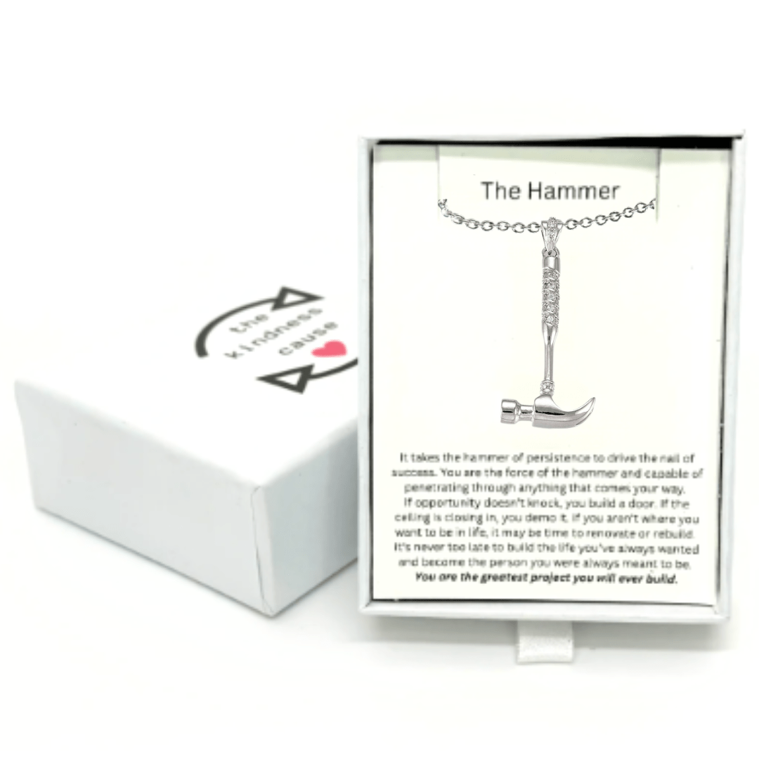 Tools For Success- The Hammer Necklace - The Kindness Cause