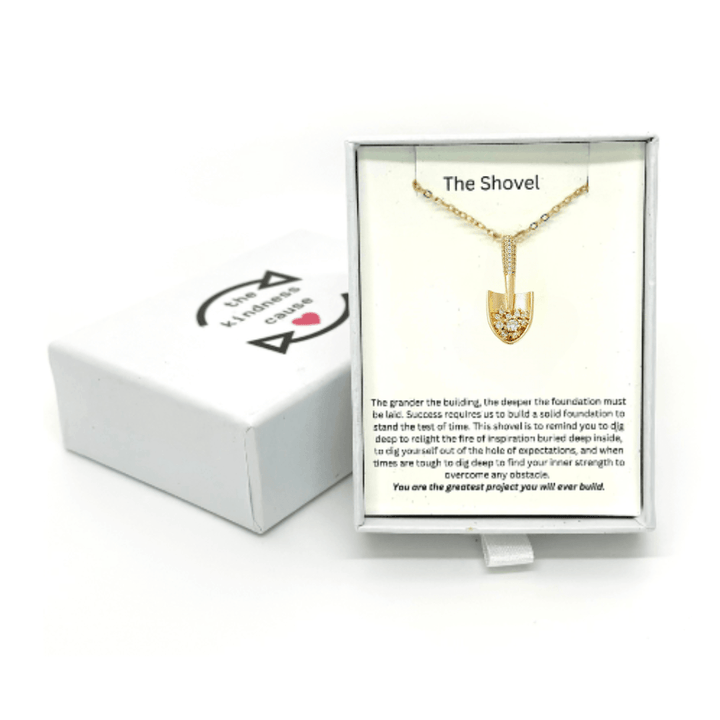 Tools For Success - The Shovel Necklace - The Kindness Cause