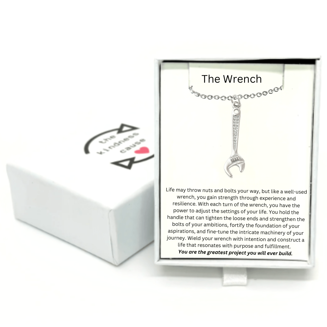 Tools For Success- The Wrench Necklace - The Kindness Cause