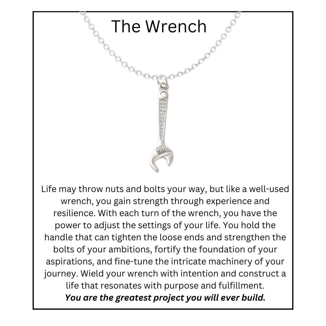 Tools For Success- The Wrench Necklace - The Kindness Cause