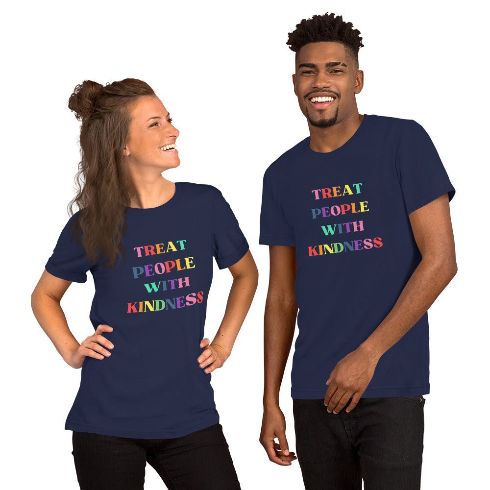 Treat People With Kindness Printed Unisex T-shirt - The Kindness Cause