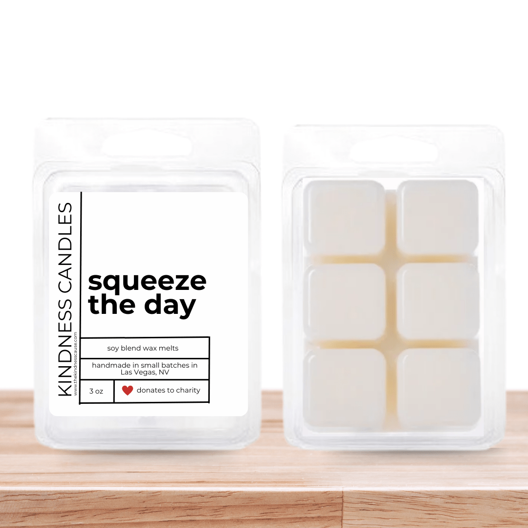 Wax Candle Melts - Squeeze The Day - The Kindness Cause