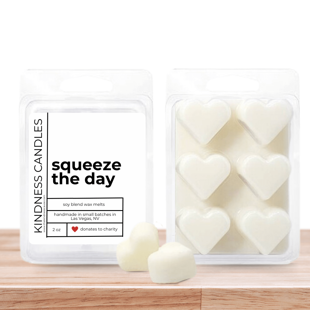 Wax Candle Melts - Squeeze The Day - The Kindness Cause